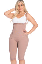 Plus Size Postpartum Braless Shapewear Bodysuit