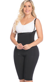 Plus Size Postpartum Braless Shapewear Bodysuit