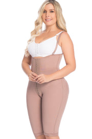 Plus Size Postpartum Braless Shapewear Bodysuit