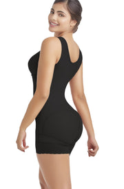 Postpartum Sleeveless Short Bodysuit Shaper