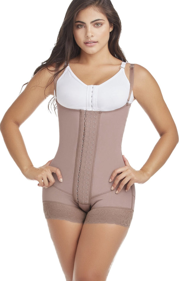 Postpartum Braless Short Bodysuit Shaper